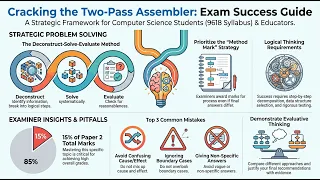 Computer Science Two Pass Assembler Stages of the Assembly