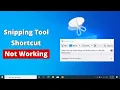 FIXED - Snipping Tool Shortcut Not Working