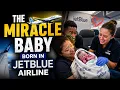The Miracle Baby Born Mid-Air on JetBlue Airline Unbelievable Flight Story