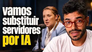 A ministra do Flávio Bolsonaro quer acabar com os concursos