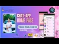 React Native Chat Application Home page Vinudhi Wahalathanthri Java Institute