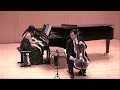 Dvořák's song 'Lasst mich allein' , played on the cello with subtitles