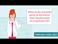 What to Include in Your Medication List
