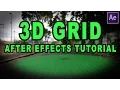 After Effects Tutorial - 3D Grid Effect