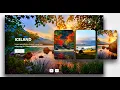 Image Slider in HTML CSS and JavaScript full Tutorial Step by Step HTML CSS JavaScript Project