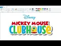 How to draw the Mickey Mouse Clubhouse logo using MS Paint How to draw on your computer