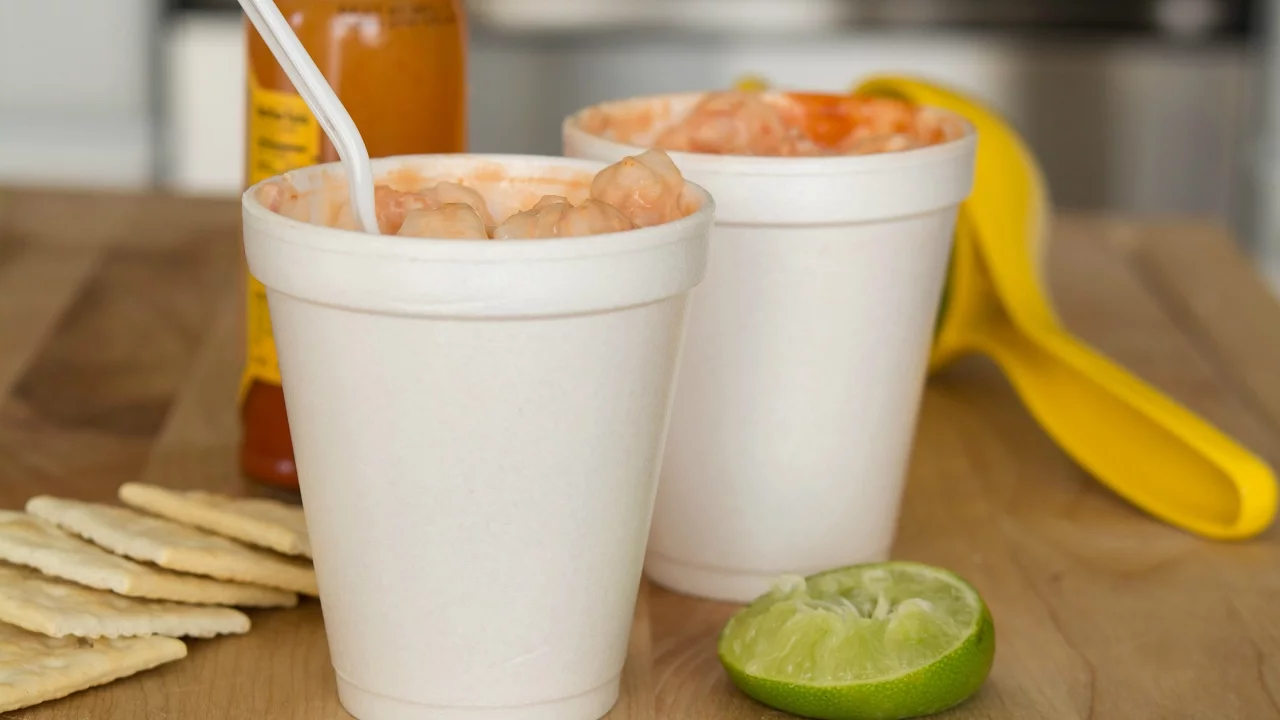 Styled Traditional Colombian Shrimp Cocktail picture