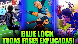 TODAS AS FASES DE BLUE LOCK EXPLICADAS!