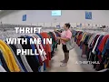 THRIFT WITH ME IN PHILLY l 4 stores thrift haul