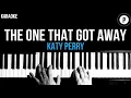 Download Lagu Katy Perry - The One That Got Away Karaoke SLOWER Acoustic Piano Instrumental Cover Lyrics
