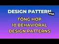 Tong Hop 10 Behavioral Design Pattern - Design Pattern Tap 46 Ngoi Ngam Code