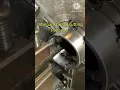Internal Thread Cutting Process in a lathe Machine