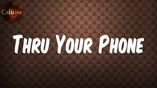 cardi b thru your phone lyrics 