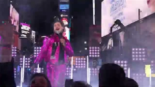 Post Malone LIVE performance at Times Square 2020 New Year Eve Ball Drop