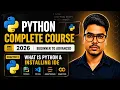 Complete Python Course 2026 Chapter 1 What is Python Installing IDEs