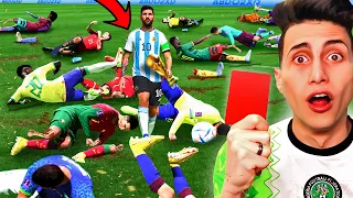 تحدي أكسب كأس العالم لكن مسموح  بالتكسير والعنف فقط      دندنها