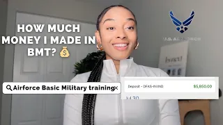 HOW MUCH MONEY DID I GET PAID IN AIR FORCE BASIC TRAINING