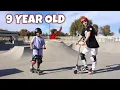Download Lagu 9 YEAR OLD SCOOTER KID IS CRAZY!