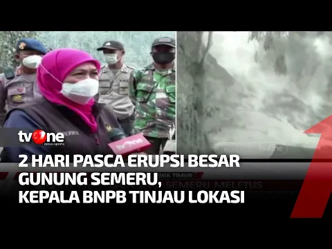 Pakai Motor Trail, Kepala BNPB Tinjau Lokasi Terdampak Semeru