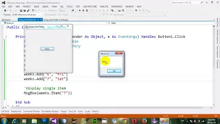 How to HashTable Add Remove Search VB NET 2012