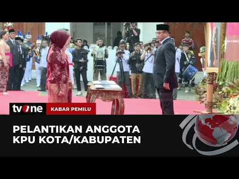 KPU RI Lantik 435 Calon Anggota KPU Kabupaten/Kota