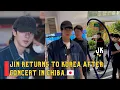 Download Lagu JIN Returns to Korea After Concert in Chiba 🇯🇵✈️ | Jungkook Waiting at the Airport?!