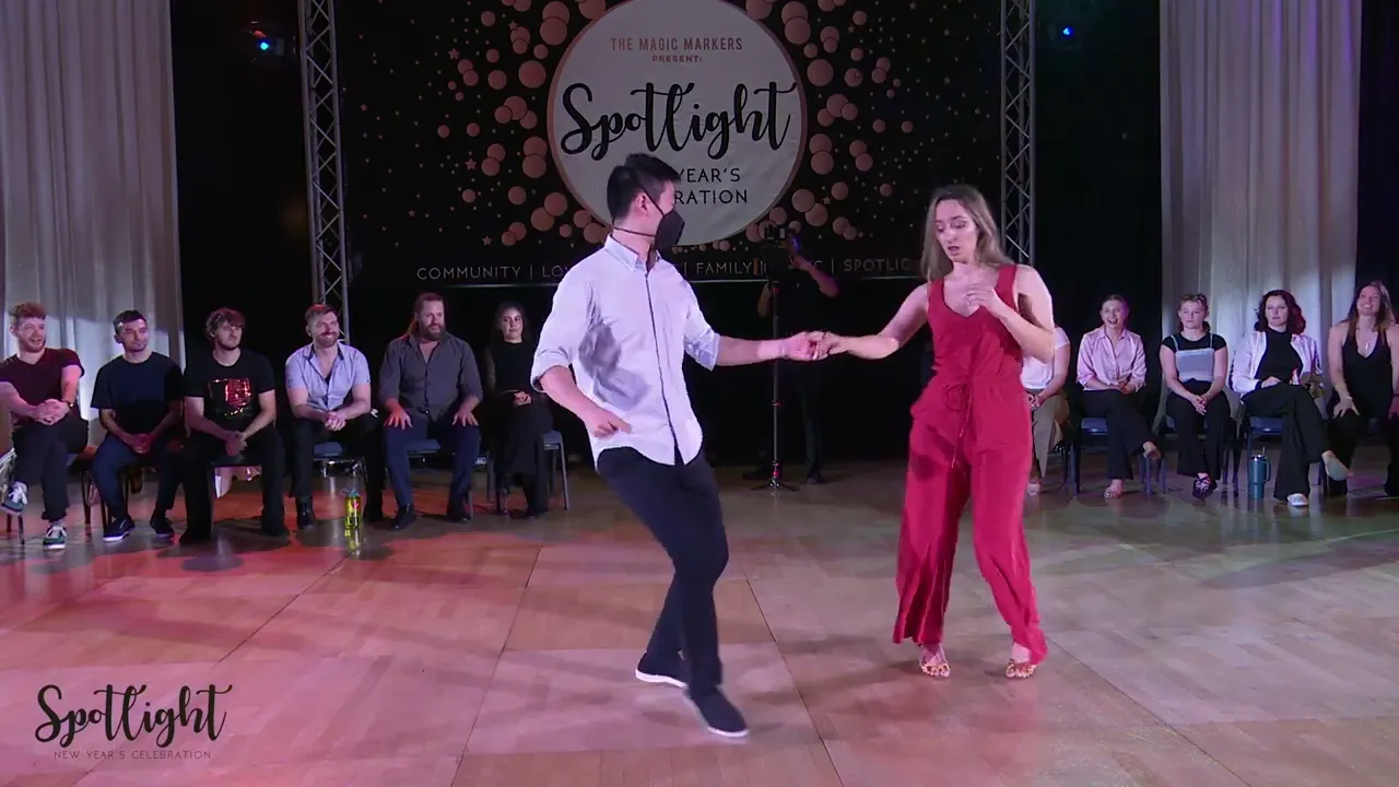 Spotlight New Year's Celebration 2023 Intermediate Jack & Jill - Ken Yie & Ursula Krishtal