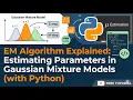 EM Algorithm Explained Estimating Parameters in Gaussian Mixture Models with Python