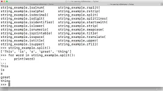 Learn Programming With Python 59-Step 07-String-Exercises and Puzzles