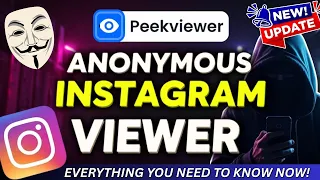 Glassagram Review 2026 Does Peekviewer Let You View Instagram Stories Anonymously