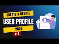 MERN Auth Dashboard Part 4 User Profile System Get Update User 2026