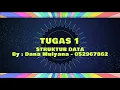 Tugas 1 Struktur Data - Deklarasi Variabel Array LinkedList Dana Mulyana
