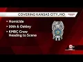 Breaking news of homicide near 20th and Oakley