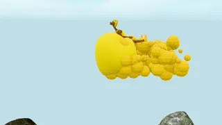 Play with a Big Yellow Balloon