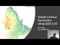 Contour Generation using QGIS