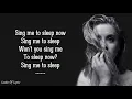 Alan Walker - SING ME TO SLEEP (Lyrics) ft. Iselin Solheim