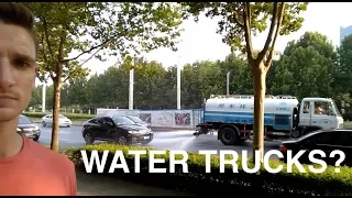 为什么中国有这么多洒水车？