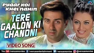 Download Tere Gaalon ki Chandani Full Video Song | Pyaar Koi Khel Nahin | Sunny Deol, Mahima Choudhary MP3