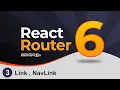 React Router V6 - Link NavLink active class name isActive State