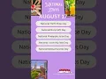 The Daily Lineup August 17