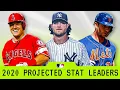 2020 Projected MLB Stat Leaders