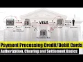 Payment Processing Cards Authorization Clearing and Settlement Basics
