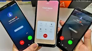 Xiaomi Redmi 5 Plus & Samsung Galaxy A01  & Xiaomi Redmi 7A Incoming & outgoing calls