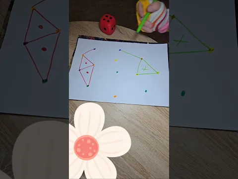 Who Will Win This Dots and Triangle Game Challenge? #games #challenge #fun #couple #boardgames