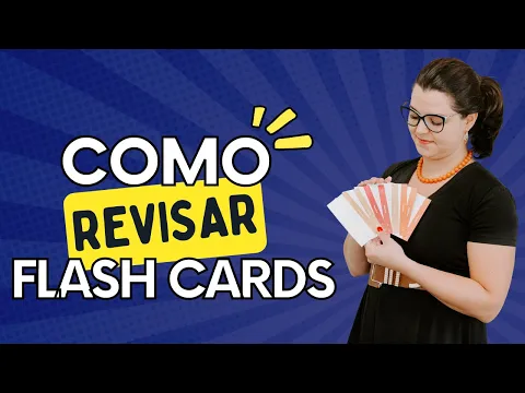 Vídeo: como revisar flashcards com repetição espaçada