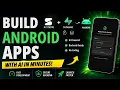 Build Android App with AI for FREE Google AI Studio Supabase Auth DB