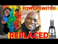 Hoover Power Dash Power Switch problem and Hack