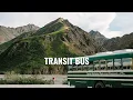 Transit Bus Denali National Park Alaska