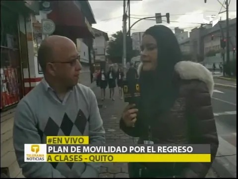 Plan de movilidad por el regreso a clases - Quito