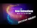 SPECTRUM ANALYSER and Animations in 16x16x16 LED CUBE